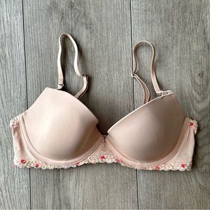 PINK 34C Total Sweetheart Demi Bra